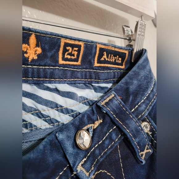 Rock Revival Skinny Alivia Jeans - Picture 5 of 7